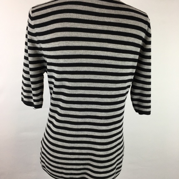 Tahari Knit Top Cashmere Blend - Picture 4 of 5